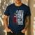 Just A Regular Dad Trying Not To Raise Liberals Father's Day Men's Casual T-Shirt Navy