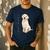 Labrador Retriever Shirt Women Men Lab Mom Dad Dog Tee Men's Casual T-Shirt Navy