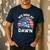 Lawn Mowing We Ride At Dawn Father Day Care Mower Dad Men's Casual T-Shirt Navy Lawn Mowing We Ride At Dawn Father Day Care Mower Dad Men's Casual T-Shirt Navy