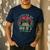 I Leveled Up To Dad Of 3 2026 Promoted To Dad Of Three Kids Men's Casual T-Shirt Navy I Leveled Up To Dad Of 3 2026 Promoted To Dad Of Three Kids Men's Casual T-Shirt Navy