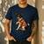 I Love Dad Tattoo Rat Terrier Dad Men's Casual T-Shirt Navy I Love Dad Tattoo Rat Terrier Dad Men's Casual T-Shirt Navy