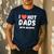 I Love Hot Dads With Beards I Heart Hot Dads Shirt Men's Casual T-Shirt Navy