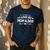 I Love My Mom & Dad Men's Casual T-Shirt Navy