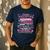 I Am a Lucky Daughter I Have Crazy Dad For Daughter Men's Casual T-Shirt Navy