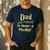 Magical Dad Manager Of Mischief Birthday Family Matching Men's Casual T-Shirt Navy