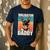 Malinois Dad Maligator Daddy Belgian Malinois Men's Casual T-Shirt Navy