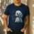 Maltipoo Starry Night Van Gogh Maltipoo Mom Dad Owner Men's Casual T-Shirt Navy
