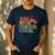 Man Myth Meat Smoker Legend Dad Grillfather BBQ Meat Smoking Men's Casual T-Shirt Navy