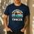 Man's Pickleball Dad Like A Regular Dad But Cooler Men's Casual T-Shirt Navy