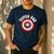 Marvel Father's Day Super Dad Captain America Shield Men's Casual T-Shirt Navy Marvel Father's Day Super Dad Captain America Shield Men's Casual T-Shirt Navy