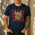 Marvel Iron Man Dad I Love You 3000 Text Fill Father's Day Small Men's Casual T-Shirt Navy
