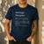 Massage Therapist Definition Women Mom Dad Men's Casual T-Shirt Navy