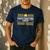 Matching Boys And Dad Mom Construction Digger Birthday Party Men's Casual T-Shirt Navy