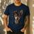 Miniature Pinscher Shirt Dog Mom Dad Tshirt Love Puppy Pet Men's Casual T-Shirt Navy