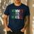 Mommy's Little Meatball Italian Quote Family Dad Mom Kids Men's Casual T-Shirt Navy
