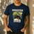 Monster Truck Dad Monster Truck Are My Jam Adults Kids Men's Casual T-Shirt Navy