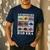 In My Monster Trucks Dad Era Men's Casual T-Shirt Navy In My Monster Trucks Dad Era Men's Casual T-Shirt Navy