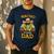 Nacho Average Dad Father Joke Vintage Cinco De Mayo Men's Casual T-Shirt Navy