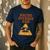 Nacho Average Dad Dad Joke Nacho Chip Men's Casual T-Shirt Navy