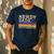 Nerdy Dad RPG Gaming D20 Tabletop Games RPG Gamer Men's Casual T-Shirt Navy