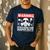 New Dad Prepared For Diaper Duty Daddy Diaper Duty Men's Casual T-Shirt Navy