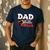 Ninja Birthday Party Dad Of The Birthday Ninja Small Men's Casual T-Shirt Navy