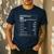 Nutrition Facts Dad Father's Day Shirt For Men Dad Men's Casual T-Shirt Navy Nutrition Facts Dad Father's Day Shirt For Men Dad Men's Casual T-Shirt Navy