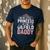 Oilfield Dad Oilfeild My Daddy Works In The Oilfield Men's Casual T-Shirt Navy