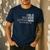 Old Man Saying Gag Fathers Day Birthday Dad Men Men's Casual T-Shirt Navy