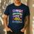 OMG It's My Dad's 80th Birthday Happy 80 Years Old Men's Casual T-Shirt Navy
