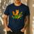 Orange Cat Dragon Riding Animal Lover Mom Dad Kids Men's Casual T-Shirt Navy Orange Cat Dragon Riding Animal Lover Mom Dad Kids Men's Casual T-Shirt Navy