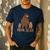 Papa Bear Dad Two Cubs Daddy Bear 2 Kids Father's Day Men's Casual T-Shirt Navy Papa Bear Dad Two Cubs Daddy Bear 2 Kids Father's Day Men's Casual T-Shirt Navy