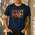 Pilot Dad Art For Men Father Aviation Airplane Pilot Men's Casual T-Shirt Navy