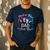 Pink Or Blue Dad Loves You Gender Reveal Men's Casual T-Shirt Navy Pink Or Blue Dad Loves You Gender Reveal Men's Casual T-Shirt Navy