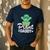 Plant Daddy Cactus Gardener Jokes Grandpa Plant Dad Men's Casual T-Shirt Navy