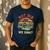 Pontoon Boat Captain But Did We Sink Dad Papa Men Men's Casual T-Shirt Navy