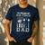 Proud Air Force Dad US Air Force Graduation Dad Men's Casual T-Shirt Navy