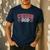 Proud Cheer Dad My Favorite Cheerleader Calls Me Daddy Men Men's Casual T-Shirt Navy Proud Cheer Dad My Favorite Cheerleader Calls Me Daddy Men Men's Casual T-Shirt Navy