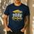 Proud Dad Of A 2026 Graduate Grad Senior Graduation Father Men's Casual T-Shirt Navy