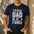 Proud Dad Of 3 Girls Daddy Of Three Daughters Men's Casual T-Shirt Navy Proud Dad Of 3 Girls Daddy Of Three Daughters Men's Casual T-Shirt Navy