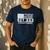 Proud Dad Of Boy Father Of Boys For Dad Xmas Fathers Day Men's Casual T-Shirt Navy