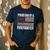 Proud Dad Of a Firefighter Fireman Parent Men's Casual T-Shirt Navy