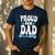 Proud New Dad It's A Boy Father To Be Soon To Be Dad Men's Casual T-Shirt Navy Proud New Dad It's A Boy Father To Be Soon To Be Dad Men's Casual T-Shirt Navy