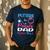 Putters Or Pearls Dad Loves You Gender Reveal Family Men's Casual T-Shirt Navy