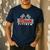 Race Car Birthday Party Racing Family Dad Pit Crew Men's Casual T-Shirt Navy