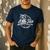 Racoon Dad Tax Making Sure It's Not Poison Men Men's Casual T-Shirt Navy