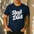 Rad Like Dad Kids Fathers Day Men's Casual T-Shirt Navy