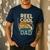 Reel Cool Dad Fathers Day Fishing Outdoors Men's Casual T-Shirt Navy Reel Cool Dad Fathers Day Fishing Outdoors Men's Casual T-Shirt Navy