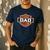 Retro Cool Dad Club Birthday Father's Day For Men Men's Casual T-Shirt Navy
