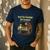 Retro Hold The Flashlight Still Dumbass Car Fixing Dad Son Men's Casual T-Shirt Navy